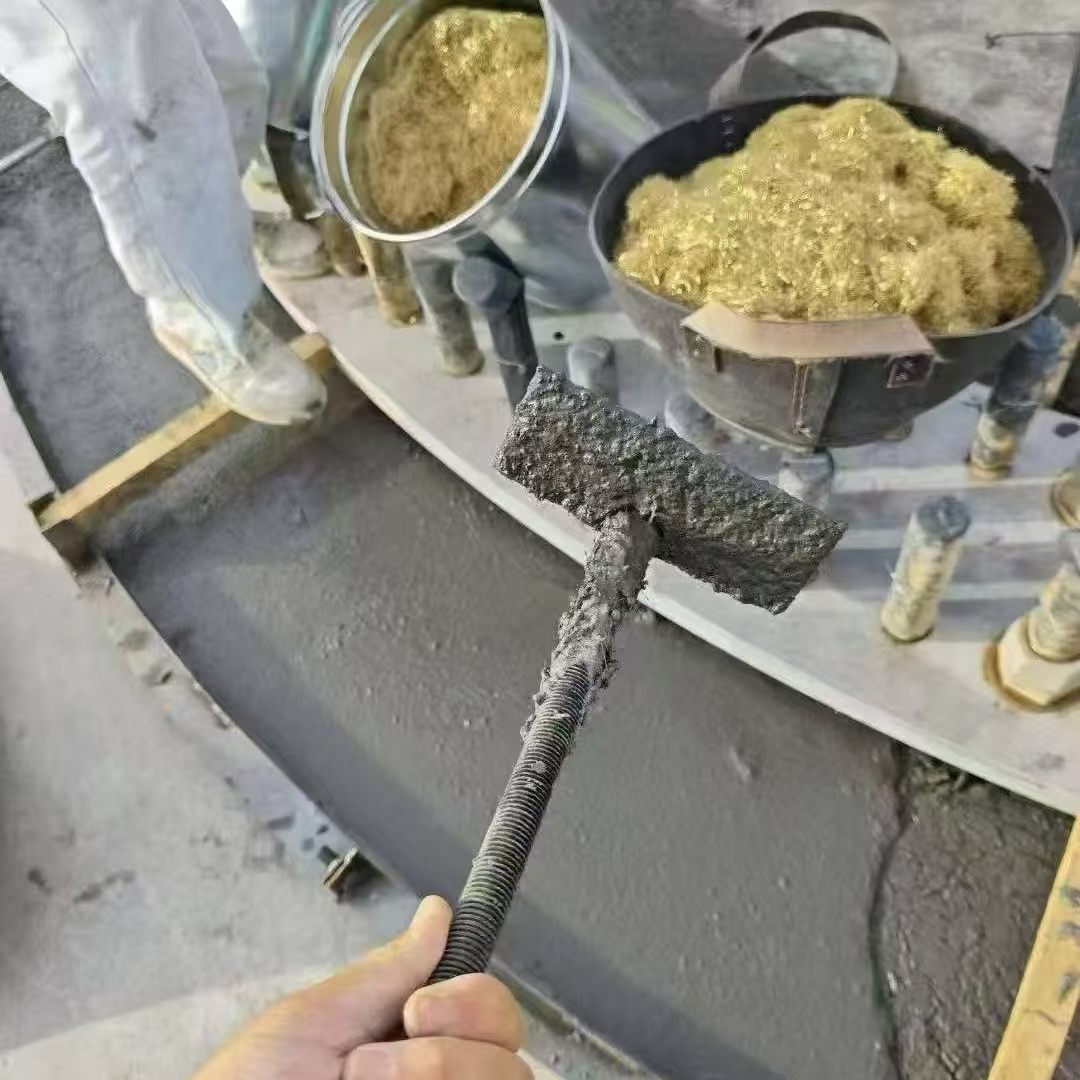 柳林C120钢纤维高强无收灌浆料 轧机压缩机汽轮机发电机锻压设备底座灌浆材料